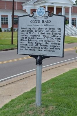 Cox's Raid Marker. Click for full size. Cox's Raid Marker image. Click for full size.