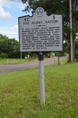 The Hurst Nation Marker image. Click for full size.