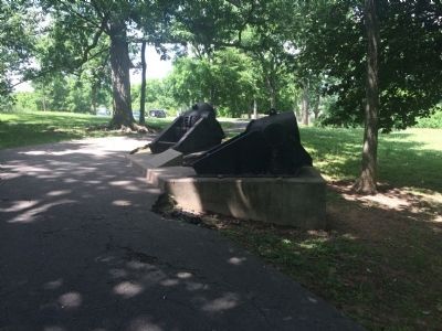 Battle of Nashville Marker. Click for full size. Battle of Nashville Marker image. Click for full size.