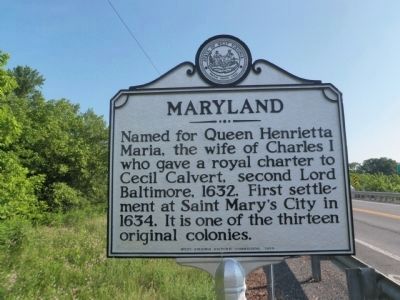 Maryland Marker image. Click for full size.
