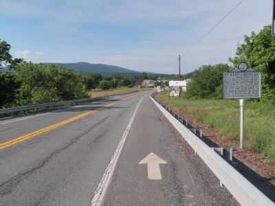 West Virginia (Morgan County) Marker. Click for full size. West Virginia (Morgan County) Marker image. Click for full size.