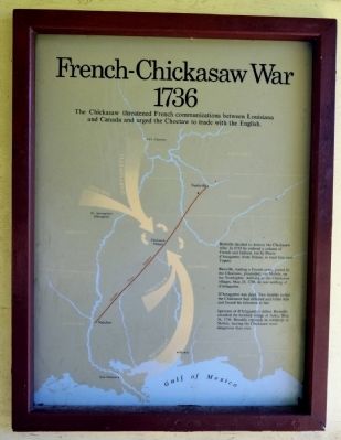 French - Chickasaw War image. Click for full size.
