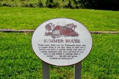 Summer House Info Sign image. Click for full size.