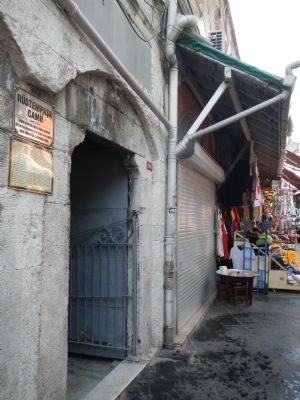 Rustem Pasha Mosque Marker. Click for full size. Rustem Pasha Mosque Marker image. Click for full size.