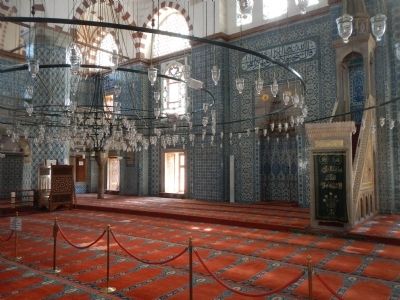 Rustem Pasha Mosque. Click for full size. Rustem Pasha Mosque image. Click for full size.