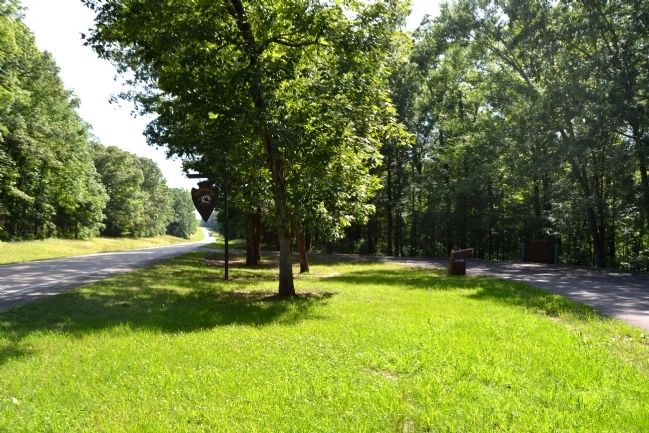 Tockshish Turnout on the Natchez Trace Parkway. Click for full size. Tockshish Turnout on the Natchez Trace Parkway image. Click for full size.