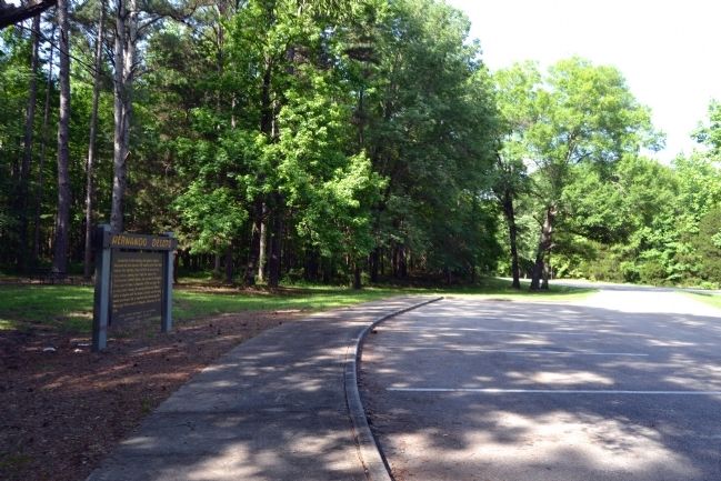 Hernando de Soto Turnout on the Natchez Trace Parkway. Click for full size. Hernando de Soto Turnout on the Natchez Trace Parkway image. Click for full size.