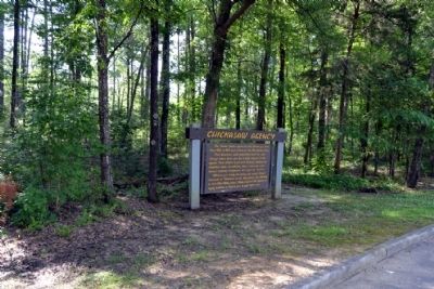 Chickasaw Agency Marker image. Click for full size.