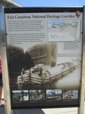 Erie Canalway National Heritage Corridor Marker image. Click for full size.
