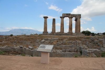 Temple of Apollo Marker image. Click for full size.