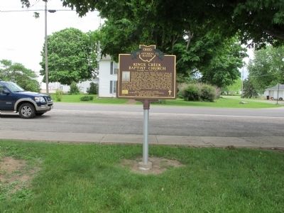 Kings Creek Baptist Church Marker image. Click for full size.