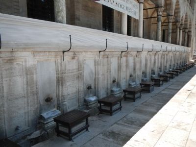 Suleymaniye Mosque and Social Complex, Ablution Fountain. Click for full size. Suleymaniye Mosque and Social Complex, Ablution Fountain image. Click for full size.