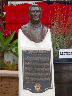 Don Antonio Aguirre Marker. Click for full size. Don Antonio Aguirre Marker image. Click for full size.