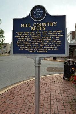 Hill Country Blues Marker image. Click for full size.