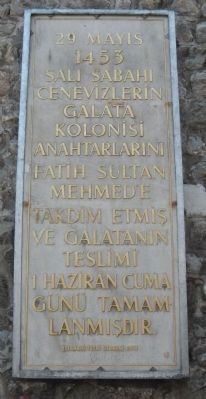 Galata Tower Marker image. Click for full size.