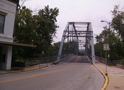Bridge from the Corner of St. Clair and Wapping Streets. Click for full size. Bridge from the Corner of St. Clair and Wapping Streets image. Click for full size.