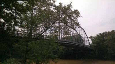 Frankfort Singing Bridge. Click for full size. Frankfort Singing Bridge image. Click for full size.