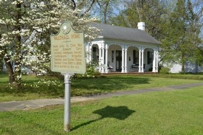 Walthall Home Marker. Click for full size. Walthall Home Marker image. Click for full size.