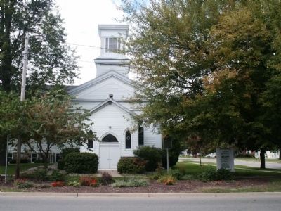 Brooklyn Presbyterian Church and Marker image. Click for full size.