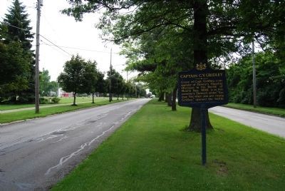 Captain C. V. Gridley Marker image. Click for full size.