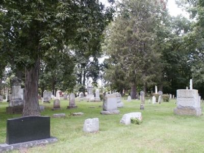Cambridge Township Cemetery. Click for full size. Cambridge Township Cemetery image. Click for full size.