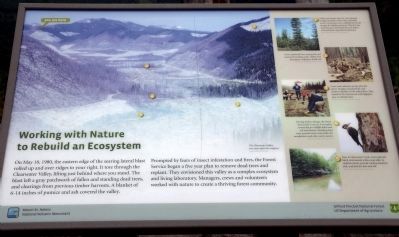 Working with Nature to Rebuild an Ecosystem Marker image. Click for full size.