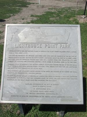 Lighthouse Point Park Marker. Click for full size. Lighthouse Point Park Marker image. Click for full size.