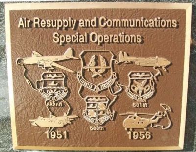 Air Resupply and Communications Special Operations Marker image. Click for full size.