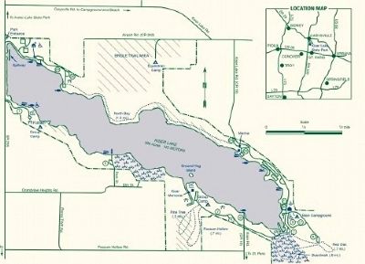 Kiser Lake Marker. Click for full size. Kiser Lake Marker image. Click for full size.