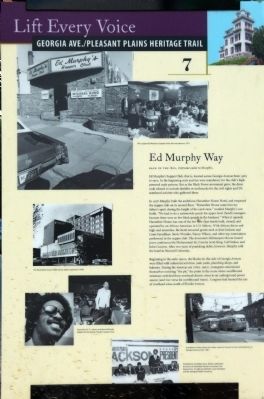 Ed Murphy Way Marker. Click for full size. Ed Murphy Way Marker image. Click for full size.