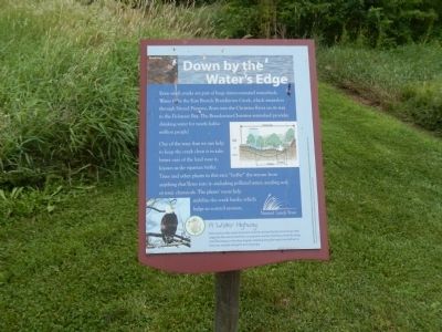Down by the Waters Edge Marker image. Click for full size.