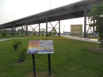Menomonee Valley Today, under the 35th Street Bridge image. Click for full size.