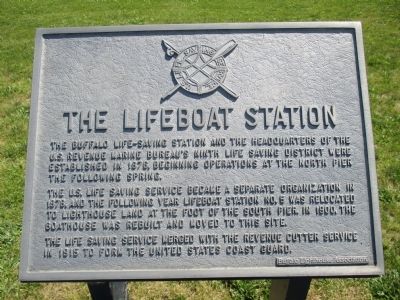 The Lifeboat Station Marker. Click for full size. The Lifeboat Station Marker image. Click for full size.