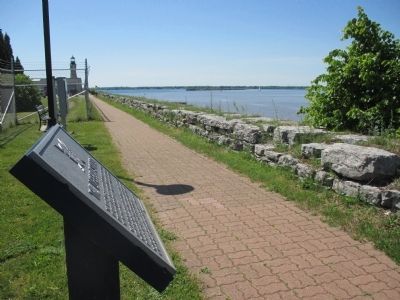 Towards Buffalo Lighthouse. Click for full size. Towards Buffalo Lighthouse image. Click for full size.