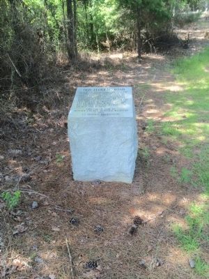Old Federal Road Marker. Click for full size. Old Federal Road Marker image. Click for full size.