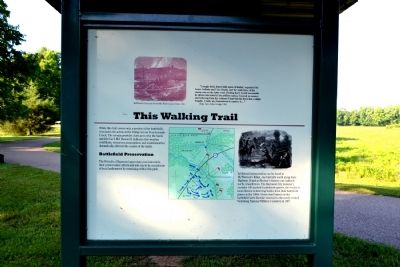 This Walking Trail Marker. Click for full size. This Walking Trail Marker image. Click for full size.