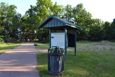 Walking Trail Exhibit Kiosk. Click for full size. Walking Trail Exhibit Kiosk image. Click for full size.