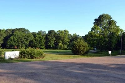 Parking Area for Raymond Military Park. Click for full size. Parking Area for Raymond Military Park image. Click for full size.