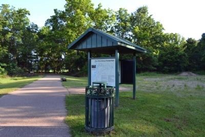 Walking Trail Exhibit Kiosk image. Click for full size.