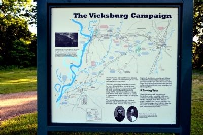 The Vicksburg Campaign Marker image. Click for full size.