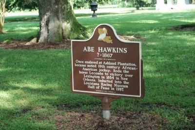 Abe Hawkins Marker image. Click for full size.