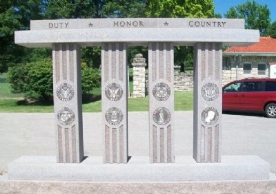 Veterans Memorial Marker. Click for full size. Veterans Memorial Marker image. Click for full size.