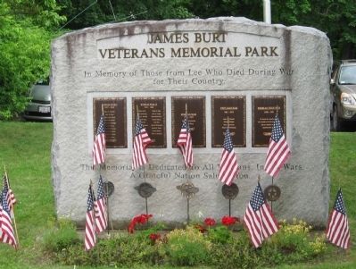 James Burt Veterans Memorial Park image. Click for full size.