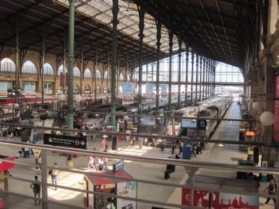 Gare du Nord Marker. Click for full size. Gare du Nord Marker image. Click for full size.