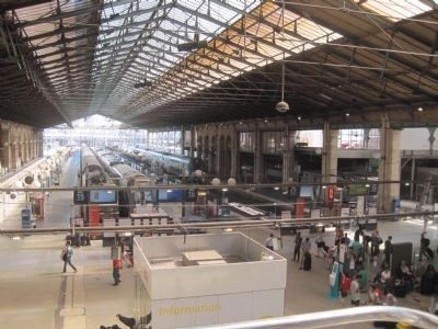 Gare du Nord Marker. Click for full size. Gare du Nord Marker image. Click for full size.