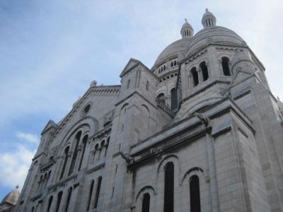 La basilique du Sacré-Cœur. Click for full size. La basilique du Sacré-Cœur image. Click for full size.