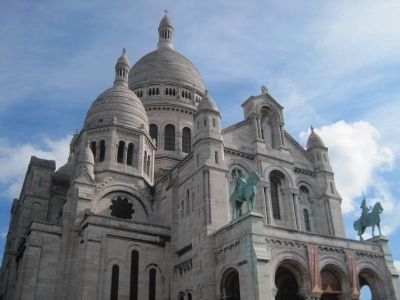 La basilique du Sacré-Cœur. Click for full size. La basilique du Sacré-Cœur image. Click for full size.