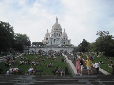 La basilique du Sacré-Cœur. Click for full size. La basilique du Sacré-Cœur image. Click for full size.