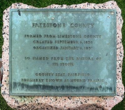 Freestone County Marker image. Click for full size.