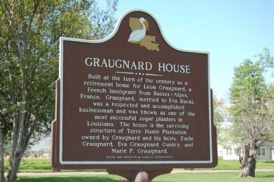 Graugnard House Marker image. Click for full size.